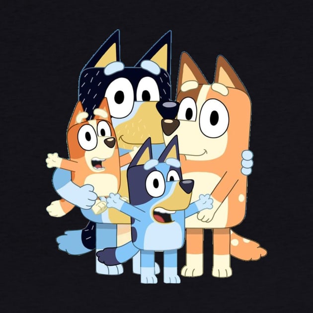 Bluey Family by MAGANG